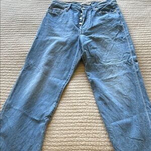 Levi's Blue Flare & Wide Leg Jeans